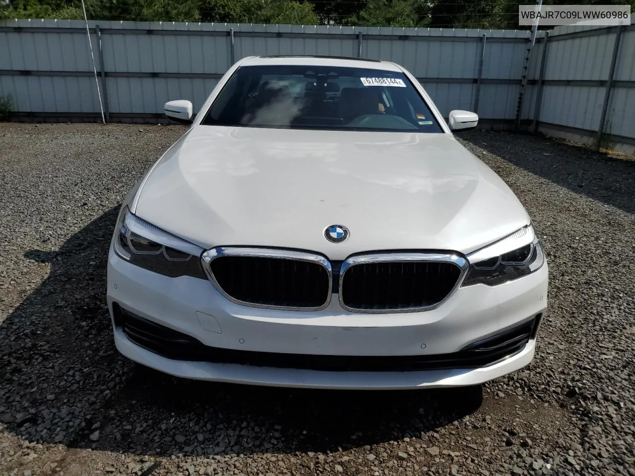 2020 BMW 530 Xi VIN: WBAJR7C09LWW60986 Lot: 67488144