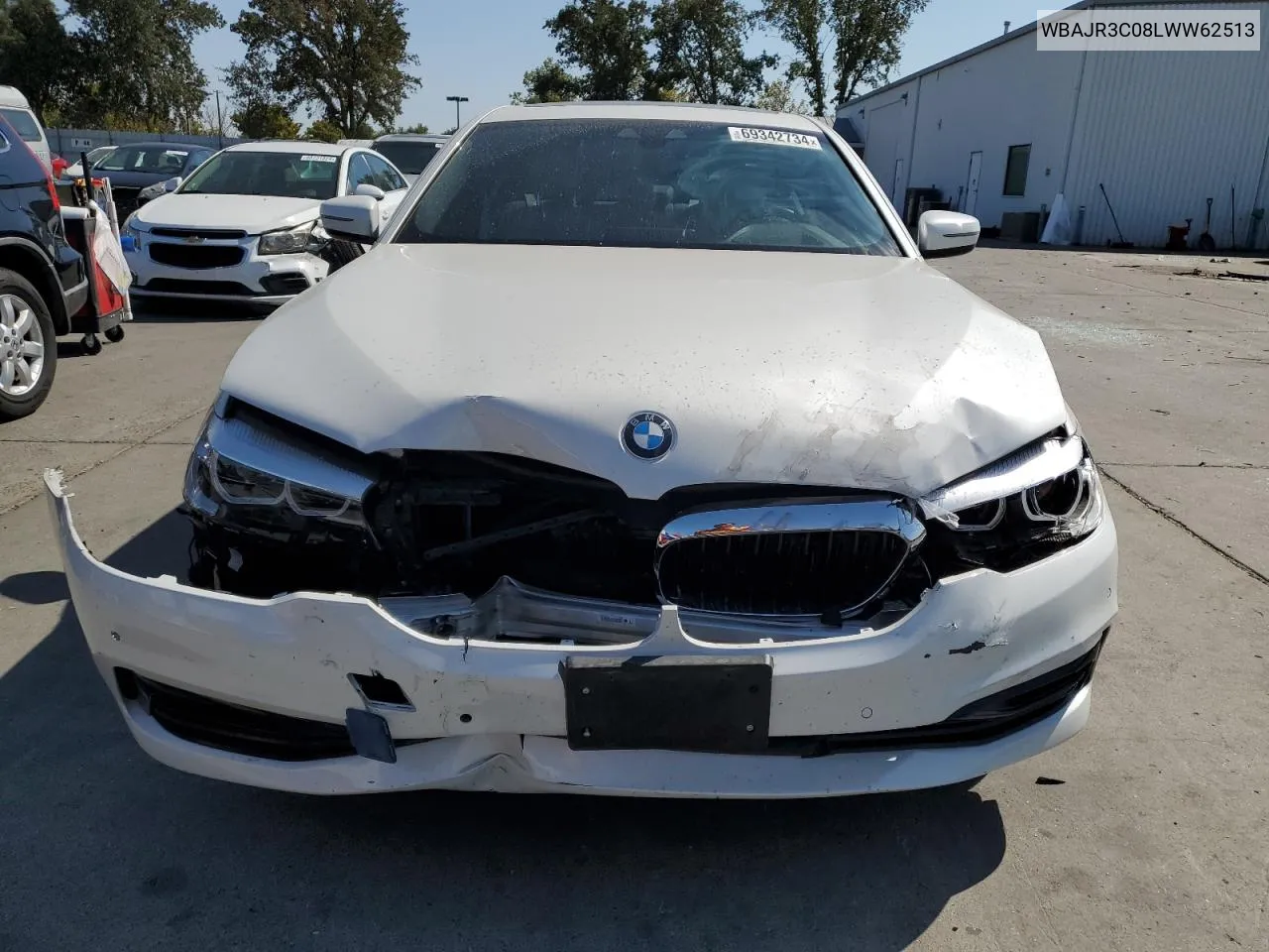 2020 BMW 530 I VIN: WBAJR3C08LWW62513 Lot: 69342734