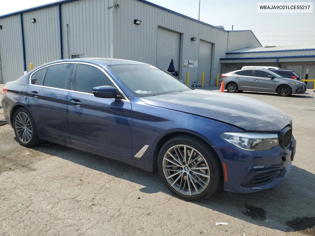 2020 BMW 530E VIN: WBAJA9C01LCE55217 Lot: 71109834