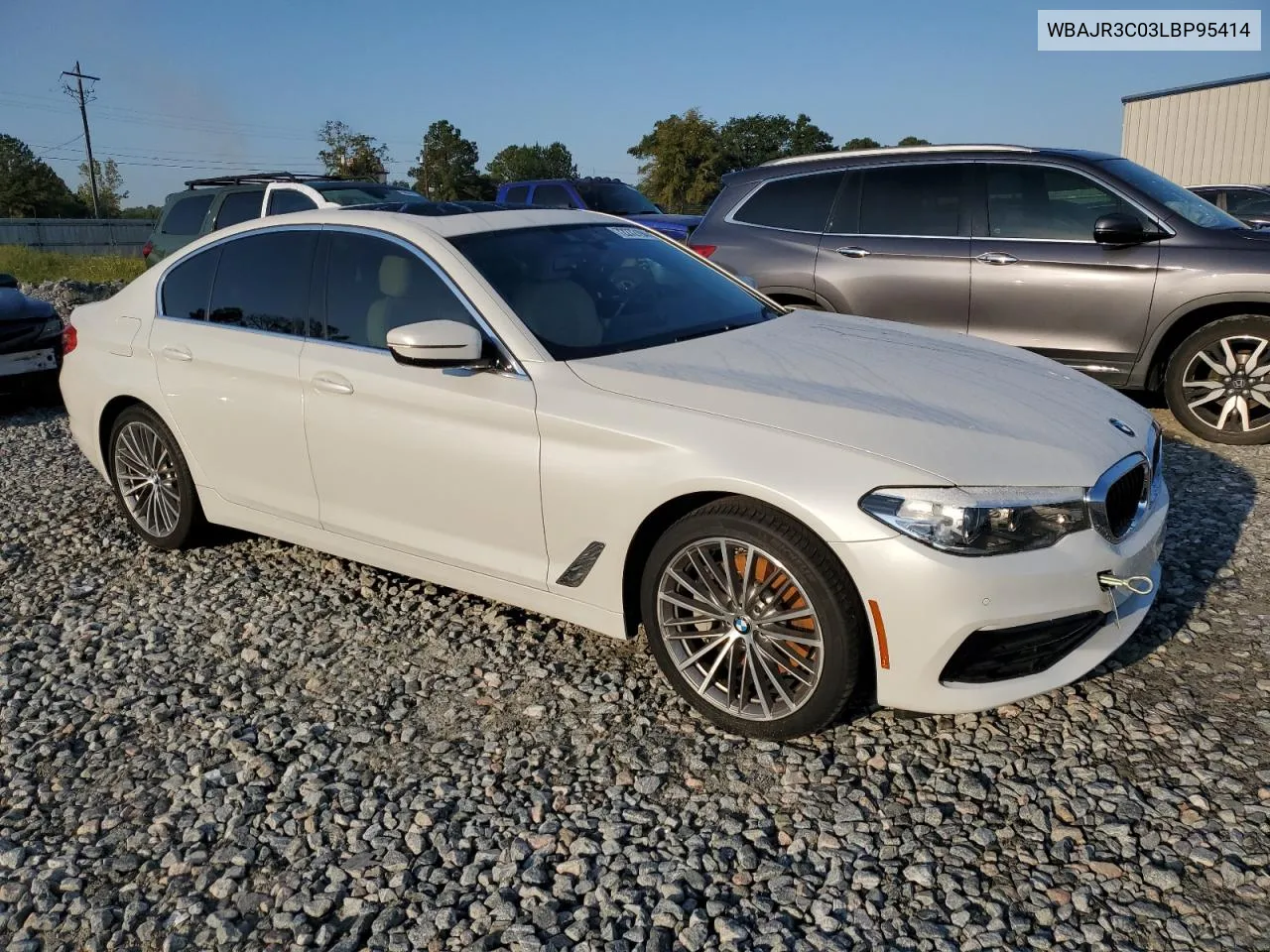 2020 BMW 530 I VIN: WBAJR3C03LBP95414 Lot: 72272194