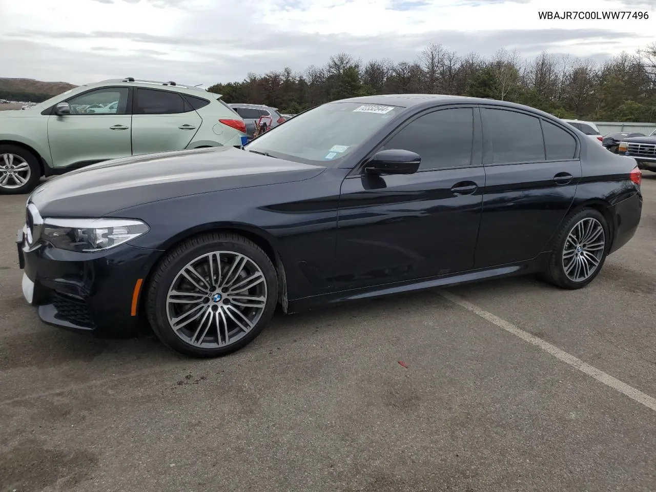 2020 BMW 530 Xi VIN: WBAJR7C00LWW77496 Lot: 72332544