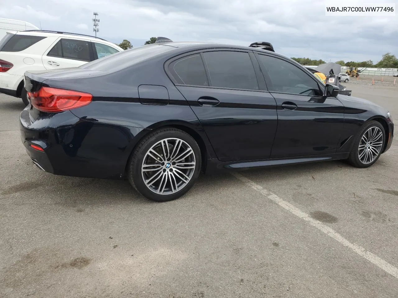 2020 BMW 530 Xi VIN: WBAJR7C00LWW77496 Lot: 72332544