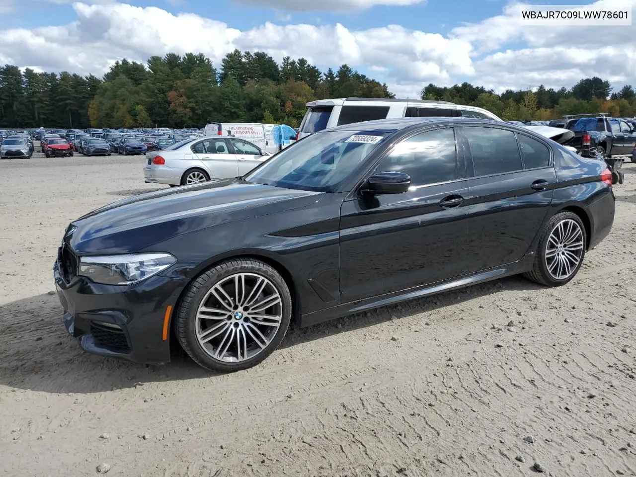 2020 BMW 530 Xi VIN: WBAJR7C09LWW78601 Lot: 72559324