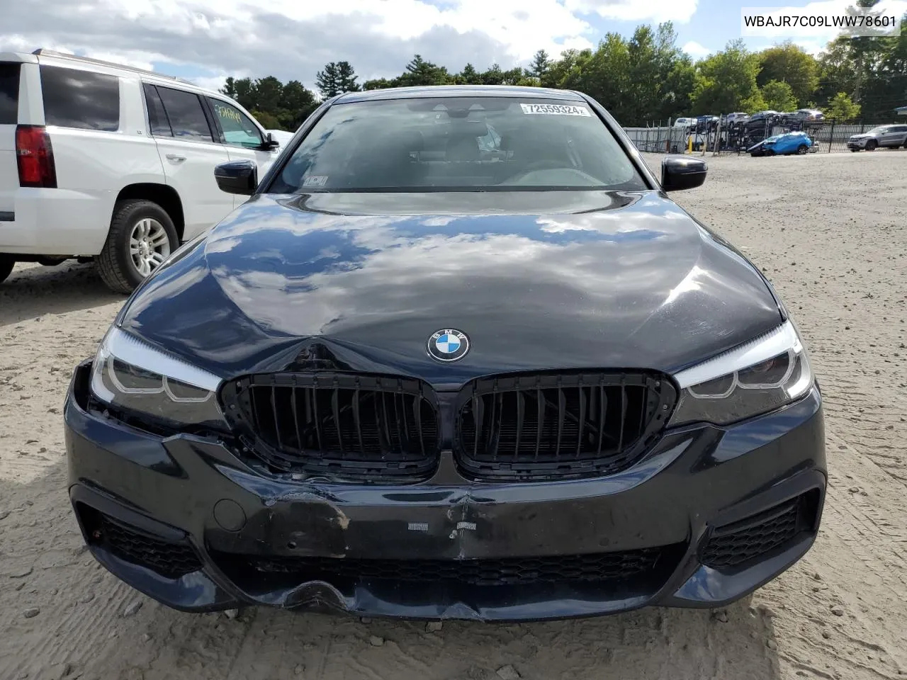 2020 BMW 530 Xi VIN: WBAJR7C09LWW78601 Lot: 72559324