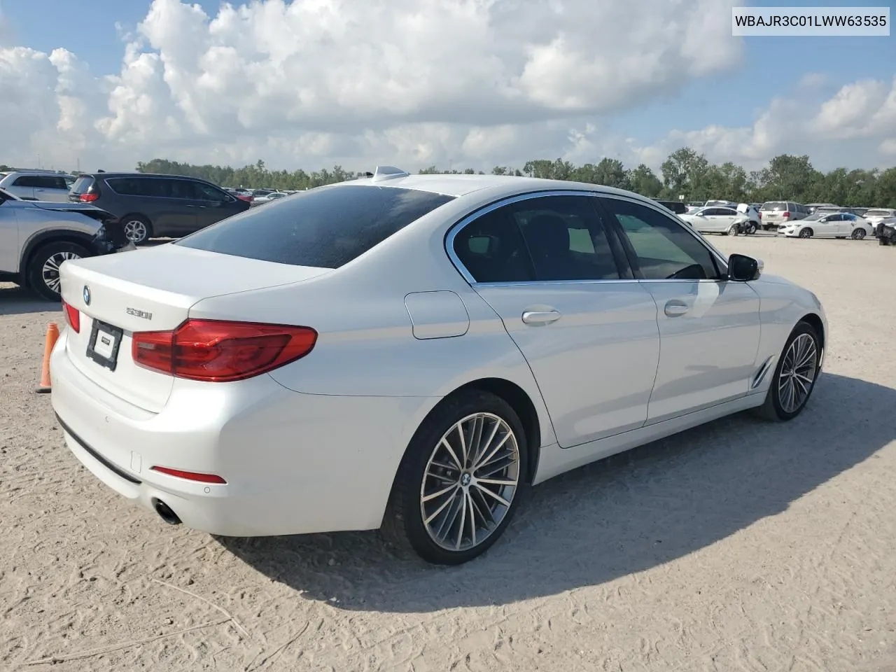 2020 BMW 530 I VIN: WBAJR3C01LWW63535 Lot: 72792804