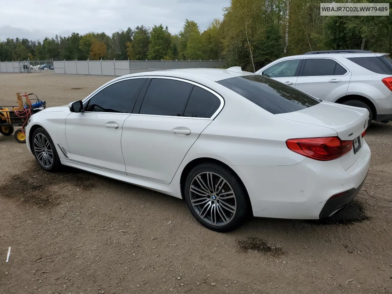 2020 BMW 530 Xi VIN: WBAJR7C02LWW79489 Lot: 72994974