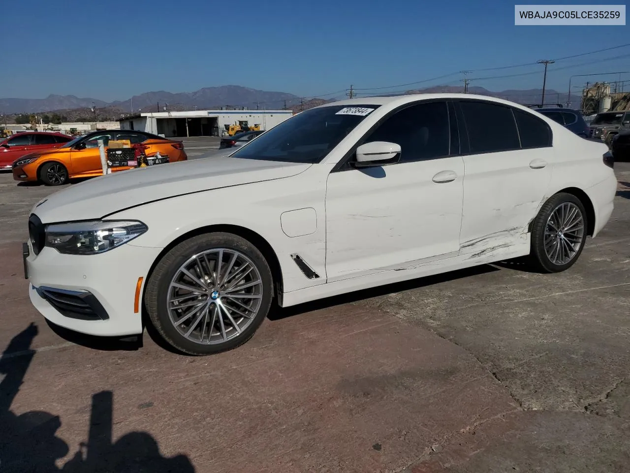 2020 BMW 530E VIN: WBAJA9C05LCE35259 Lot: 73673844