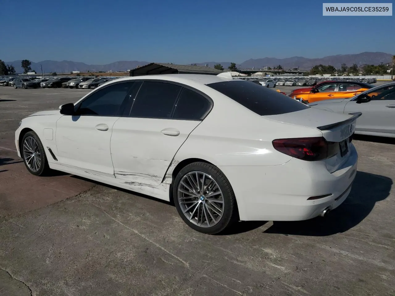 2020 BMW 530E VIN: WBAJA9C05LCE35259 Lot: 73673844