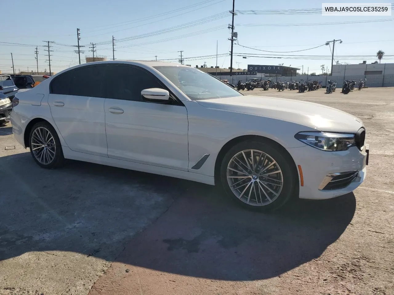 2020 BMW 530E VIN: WBAJA9C05LCE35259 Lot: 73673844