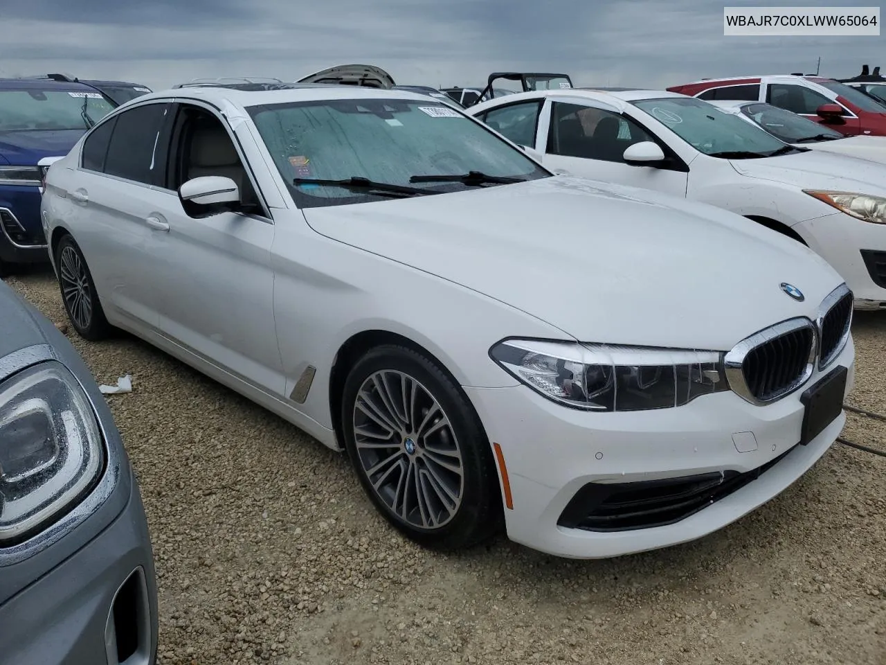 2020 BMW 530 Xi VIN: WBAJR7C0XLWW65064 Lot: 73801114