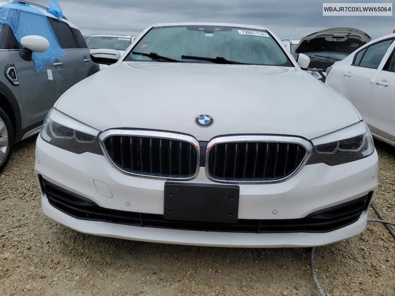 2020 BMW 530 Xi VIN: WBAJR7C0XLWW65064 Lot: 73801114