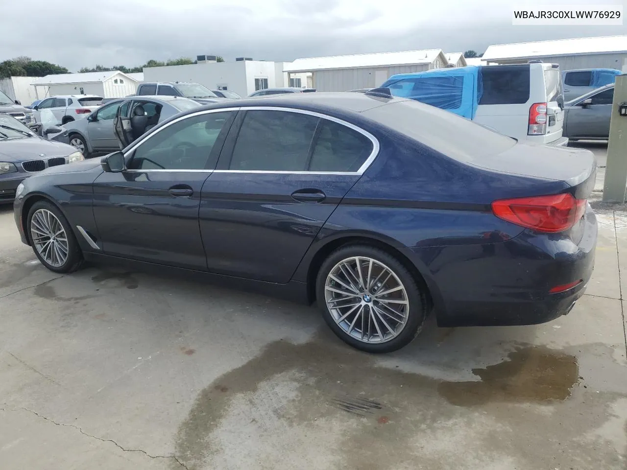 2020 BMW 530 I VIN: WBAJR3C0XLWW76929 Lot: 75000874