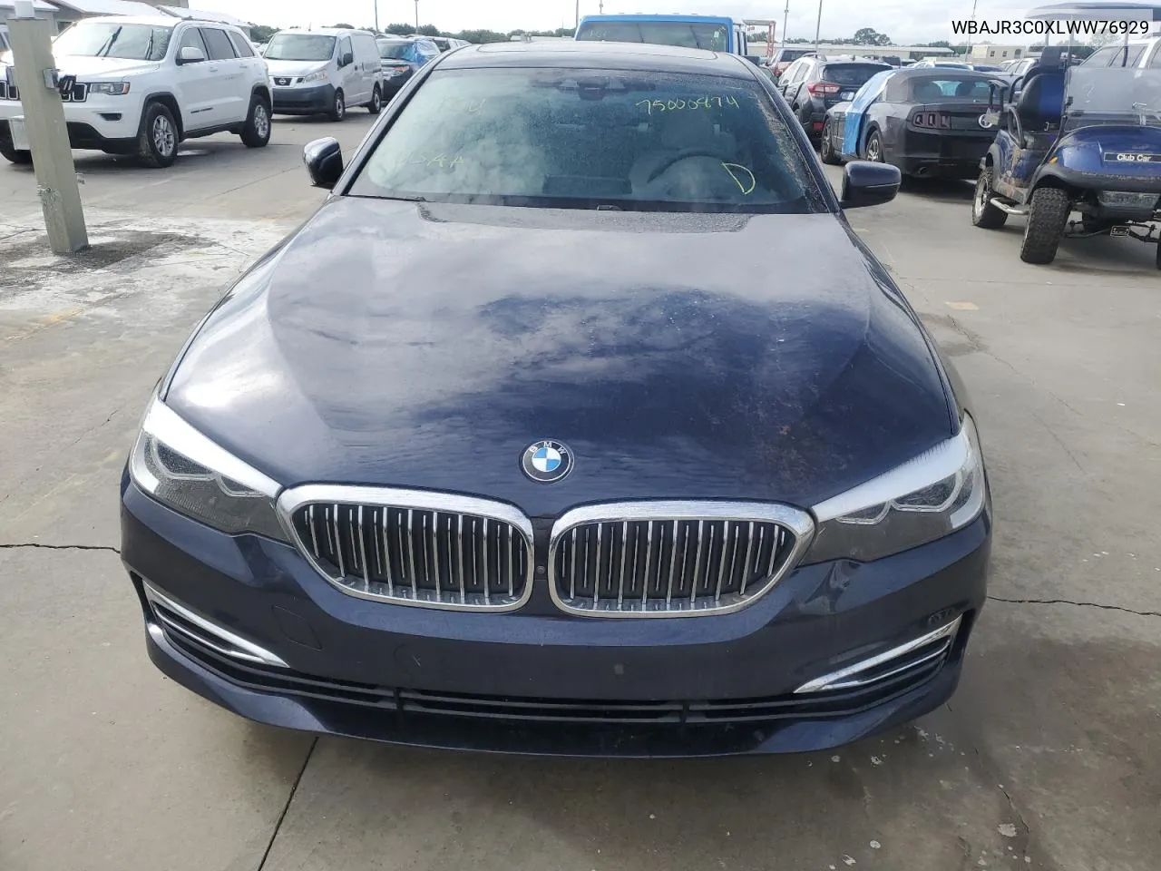 2020 BMW 530 I VIN: WBAJR3C0XLWW76929 Lot: 75000874