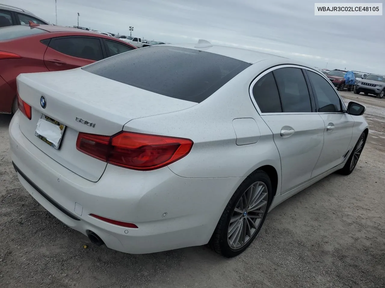 2020 BMW 530 I VIN: WBAJR3C02LCE48105 Lot: 76953464