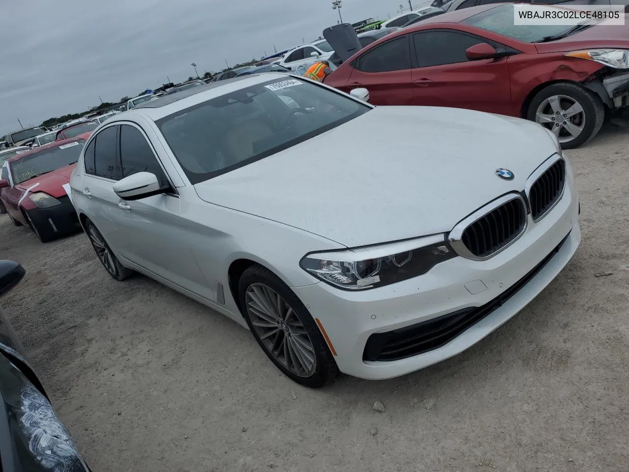 2020 BMW 530 I VIN: WBAJR3C02LCE48105 Lot: 76953464