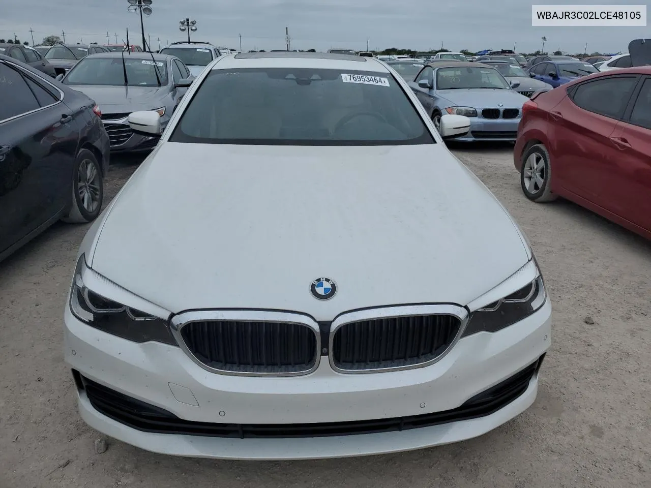 2020 BMW 530 I VIN: WBAJR3C02LCE48105 Lot: 76953464