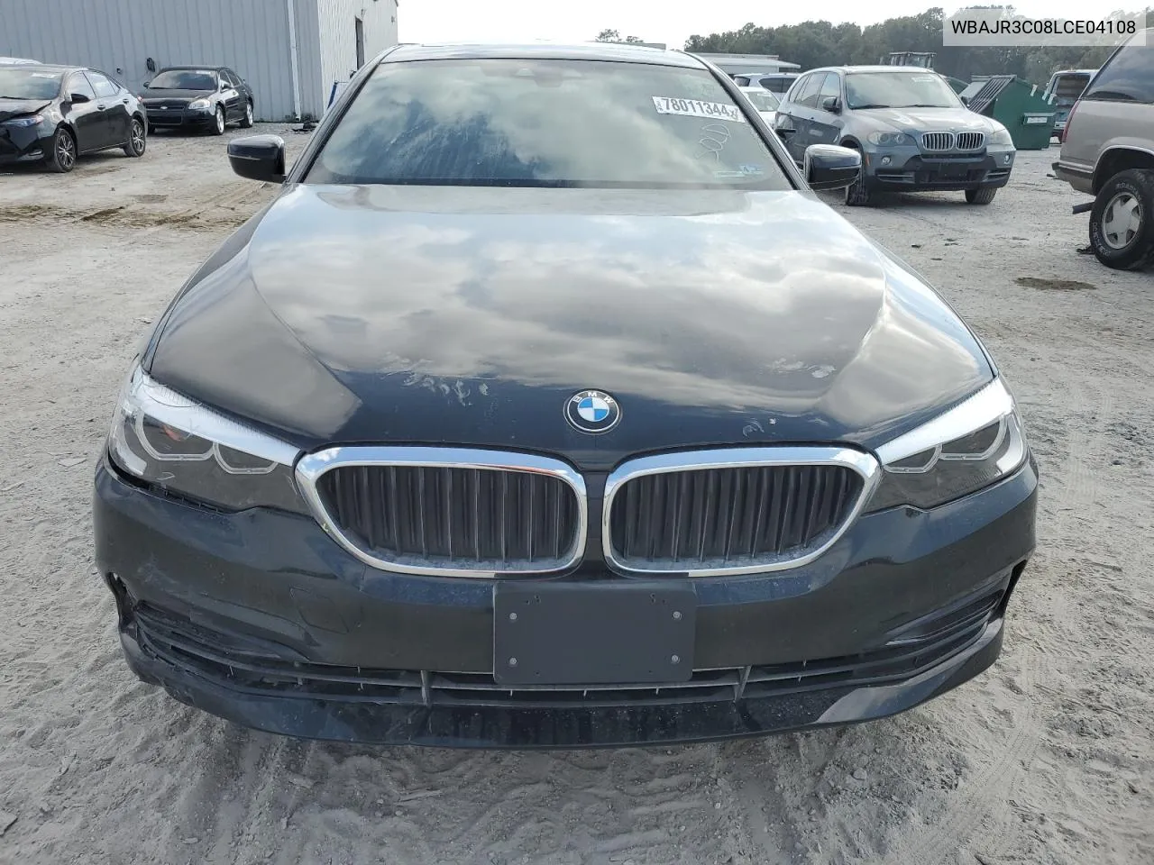 2020 BMW 530 I VIN: WBAJR3C08LCE04108 Lot: 78011344