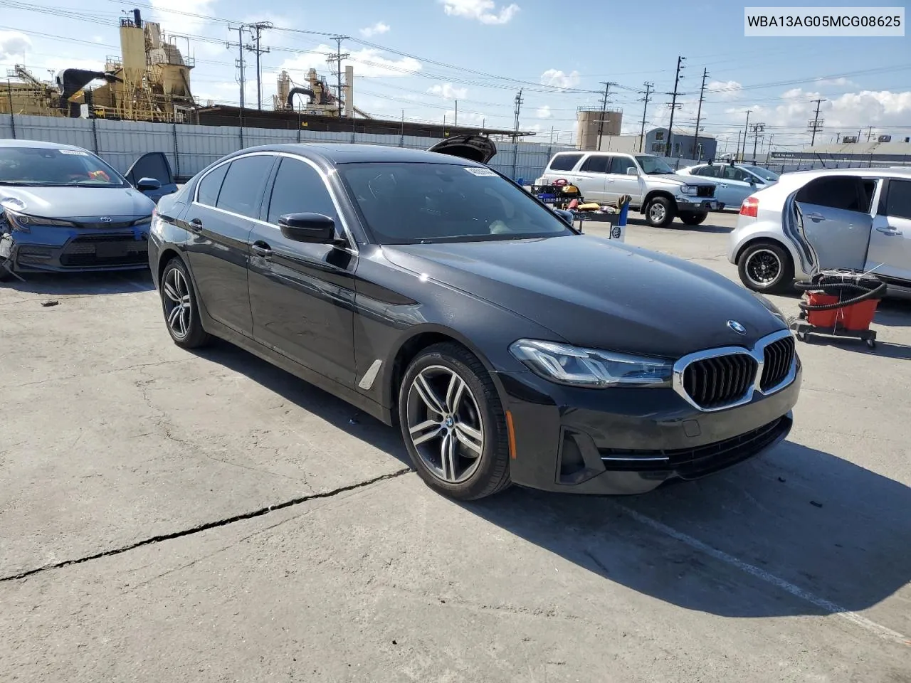 2021 BMW 530E VIN: WBA13AG05MCG08625 Lot: 48556644