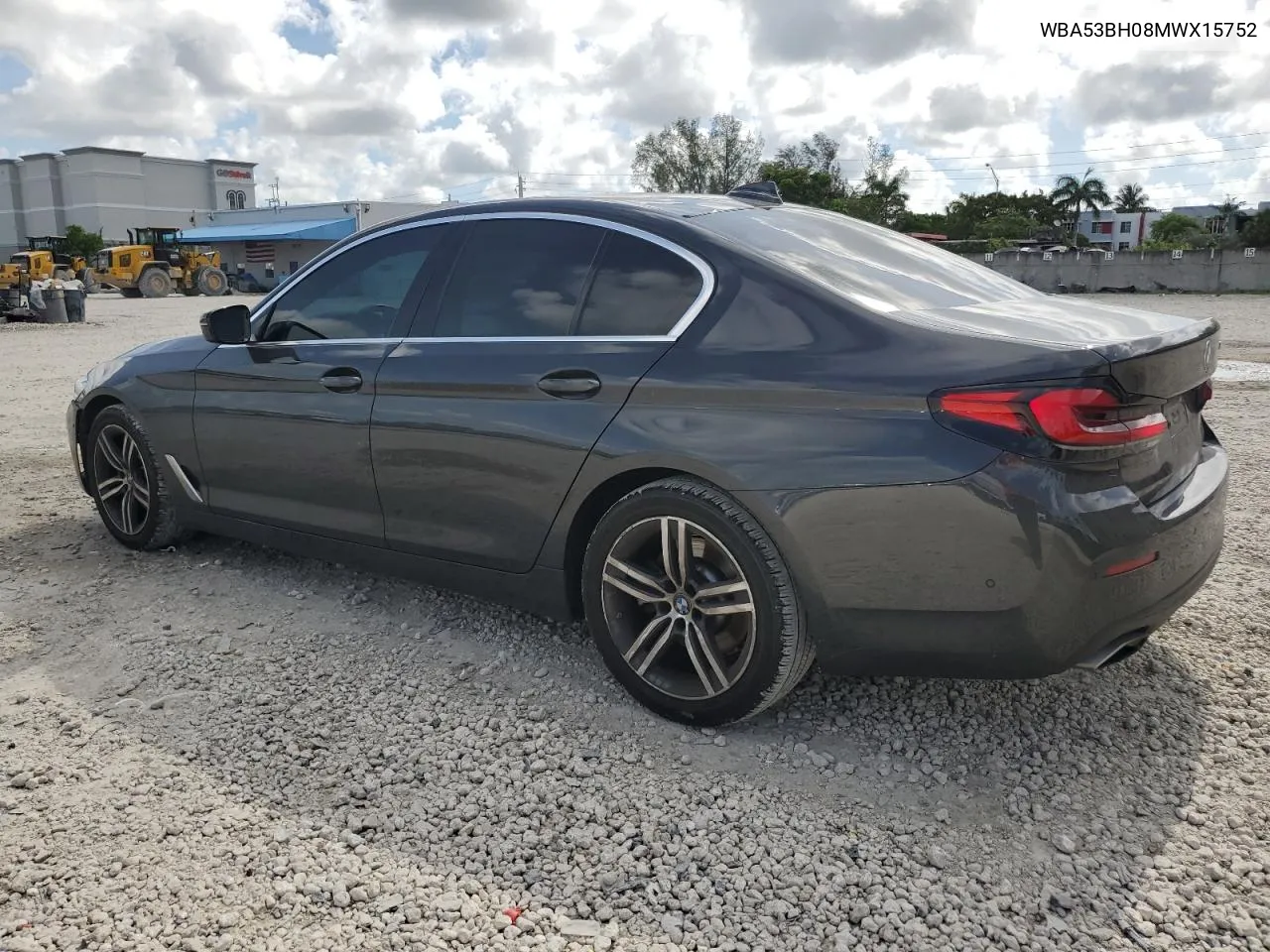 2021 BMW 530 I VIN: WBA53BH08MWX15752 Lot: 58695814