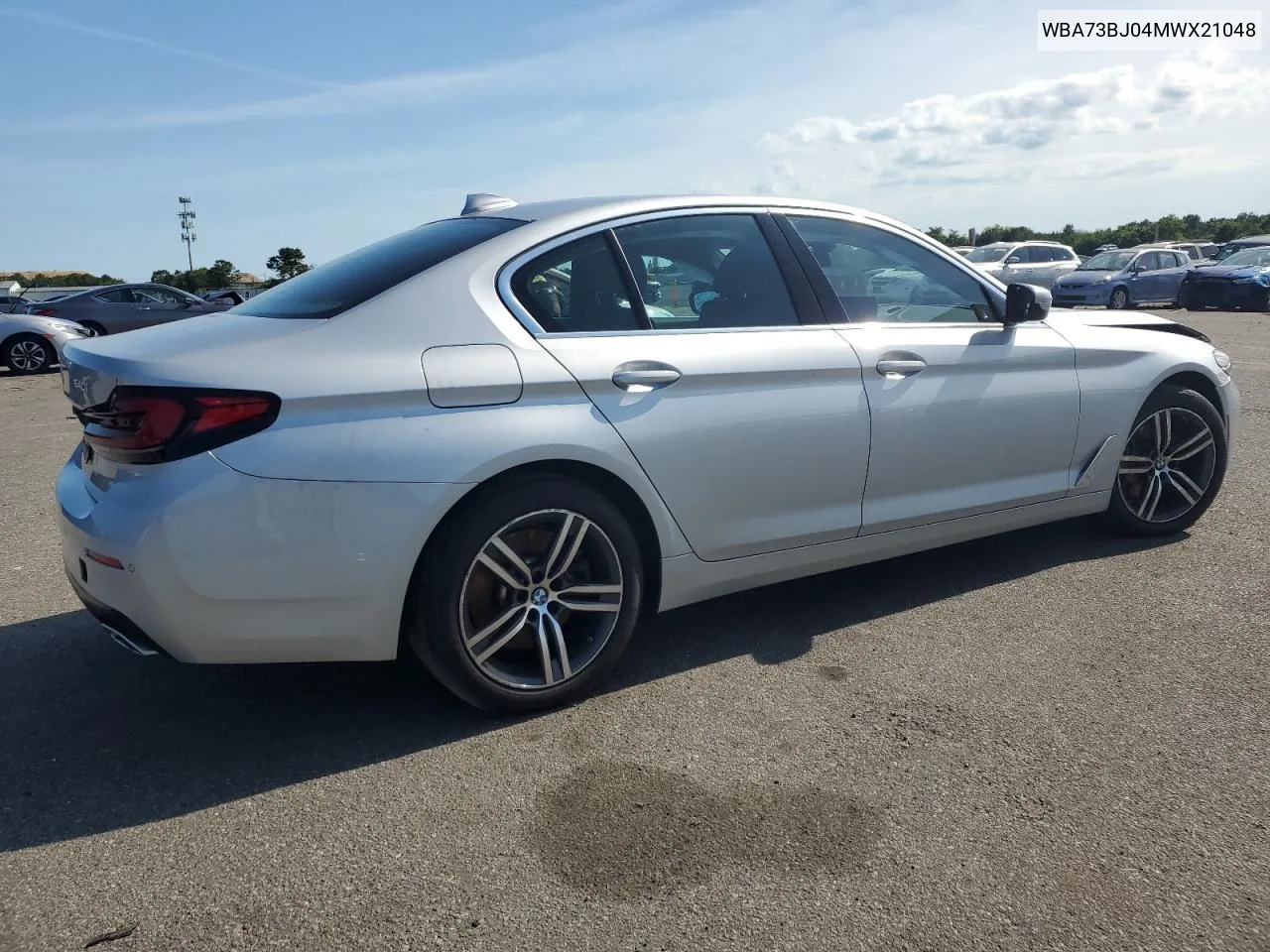 2021 BMW 540 Xi VIN: WBA73BJ04MWX21048 Lot: 60893594