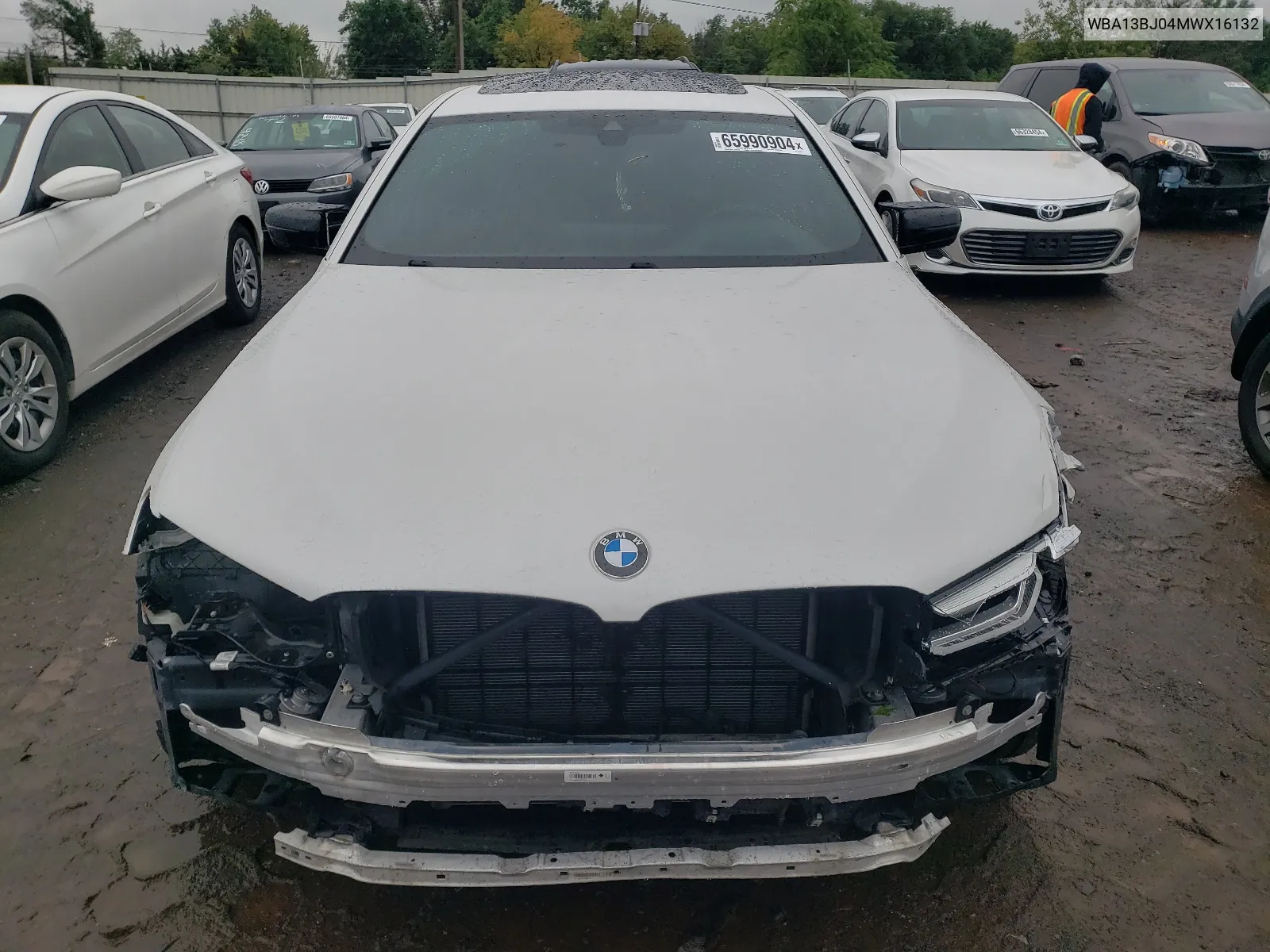 2021 BMW 530 Xi VIN: WBA13BJ04MWX16132 Lot: 65990904