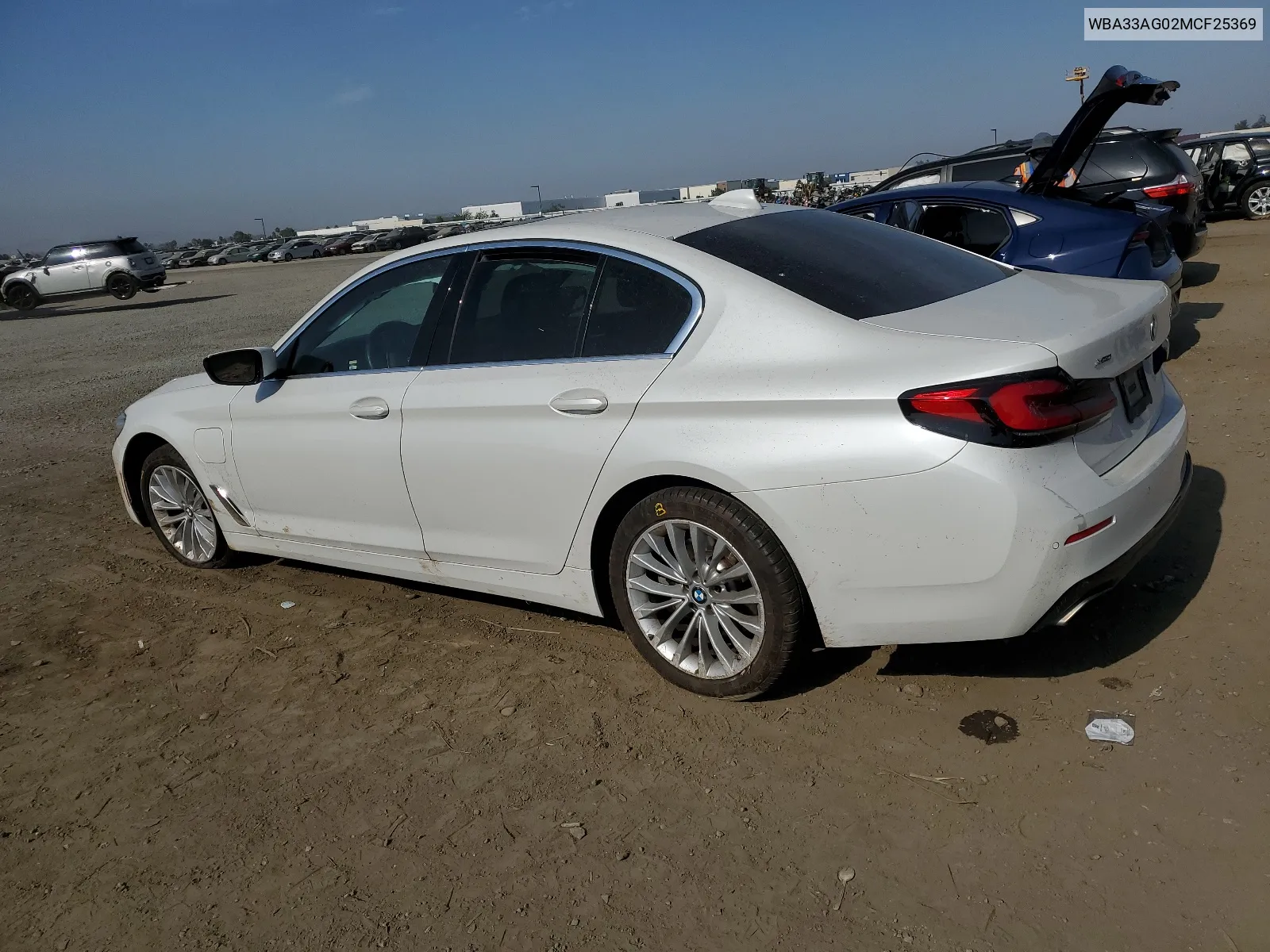 2021 BMW 530Xe VIN: WBA33AG02MCF25369 Lot: 66592334