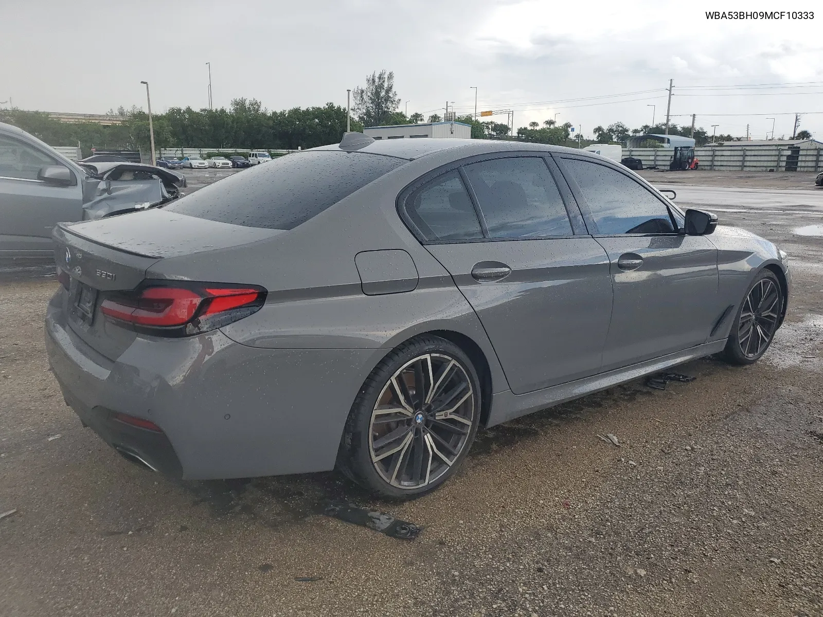 2021 BMW 530 I VIN: WBA53BH09MCF10333 Lot: 66926574