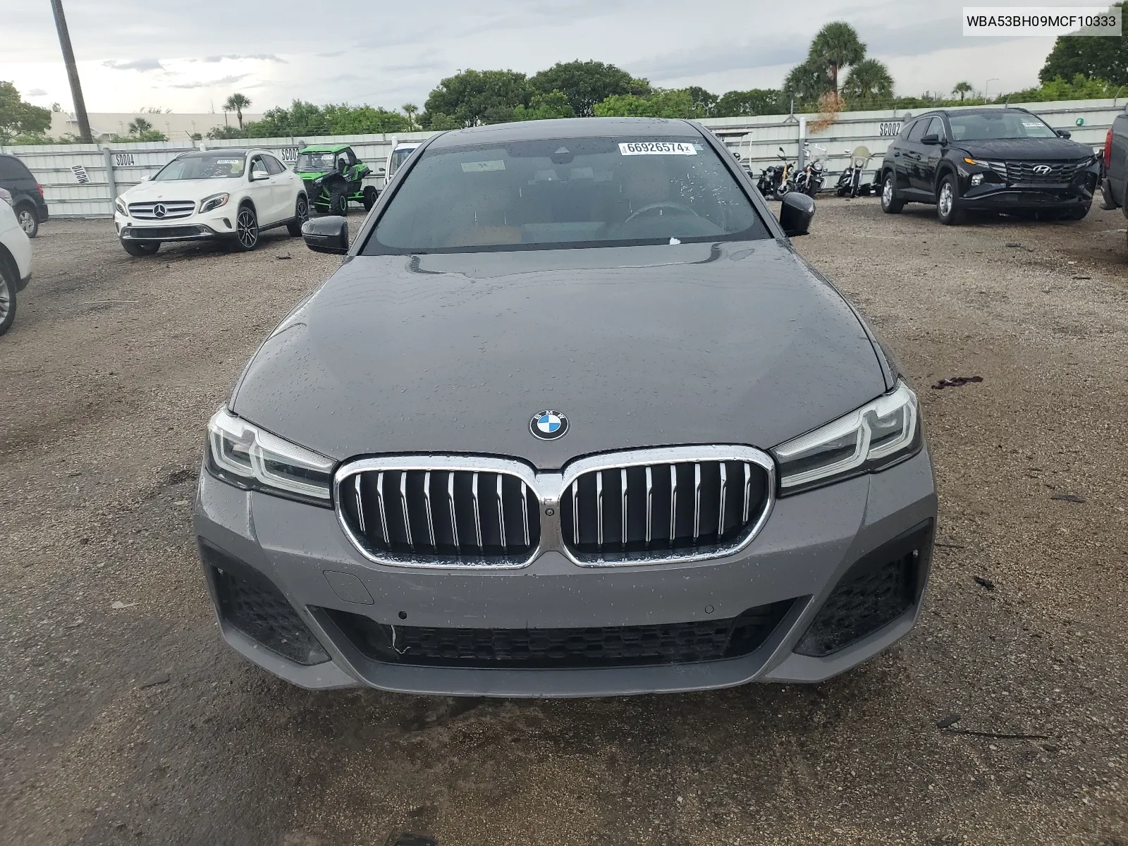 2021 BMW 530 I VIN: WBA53BH09MCF10333 Lot: 66926574