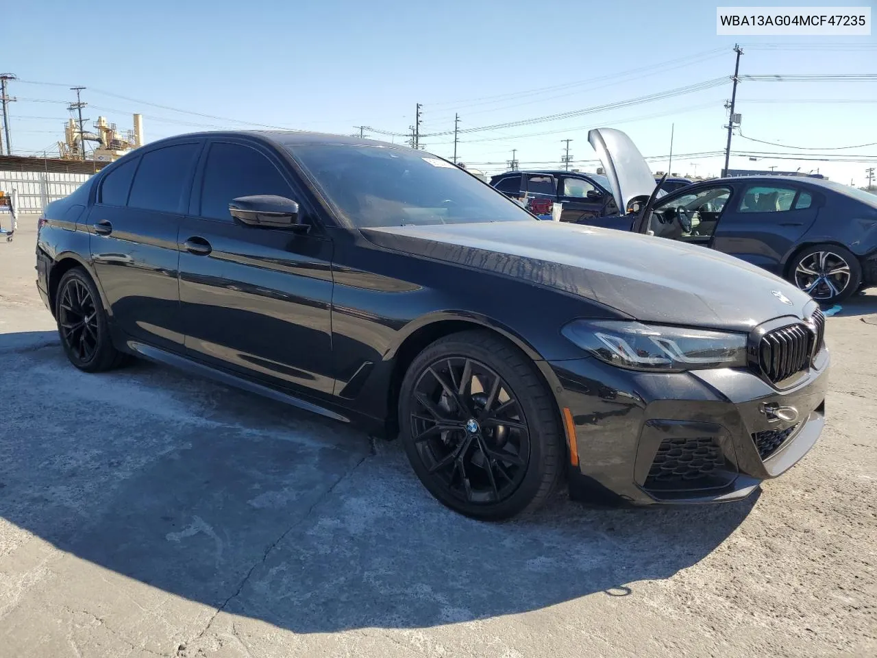 2021 BMW 530E VIN: WBA13AG04MCF47235 Lot: 69120474