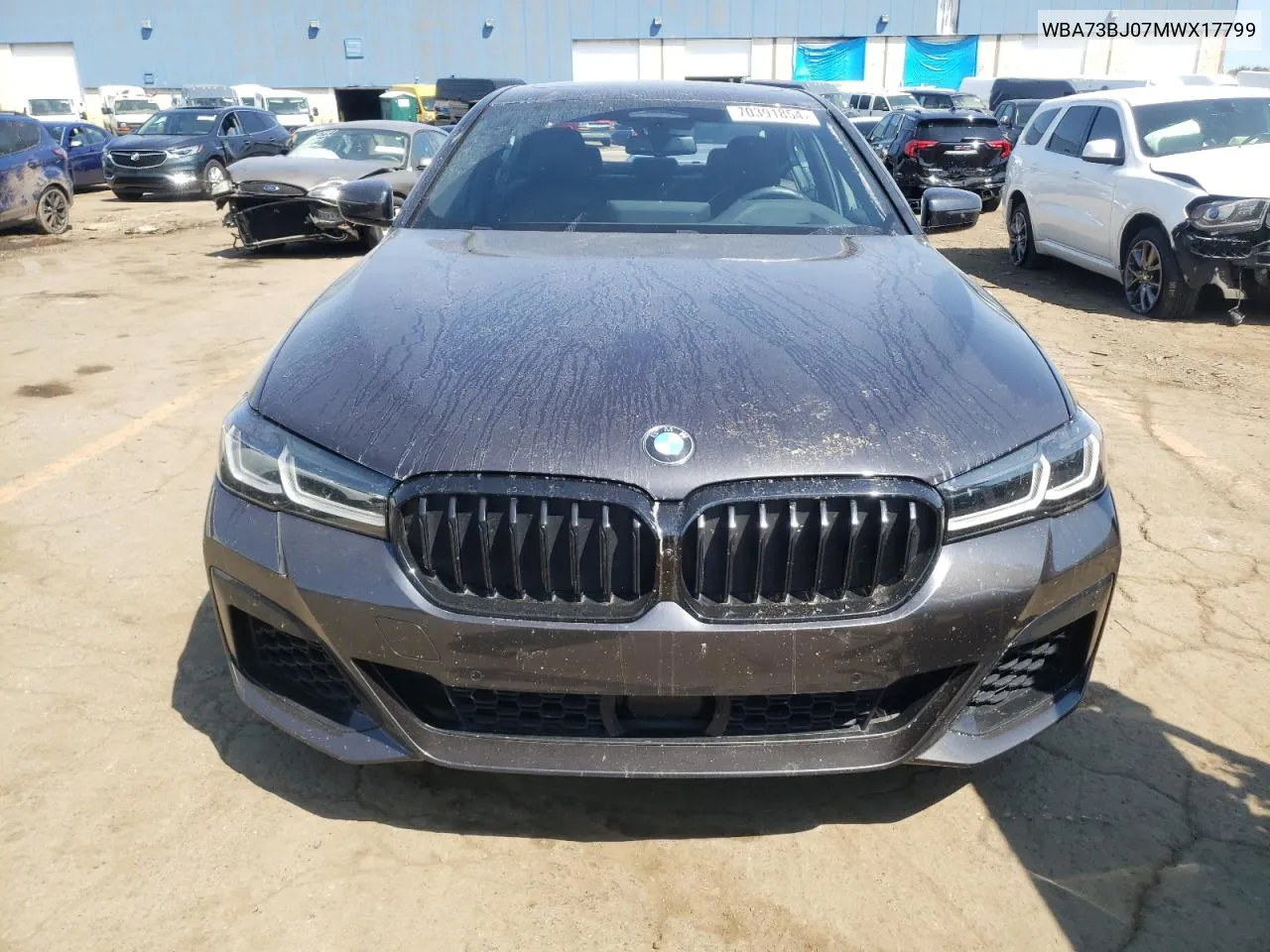 2021 BMW 540 Xi VIN: WBA73BJ07MWX17799 Lot: 70391854