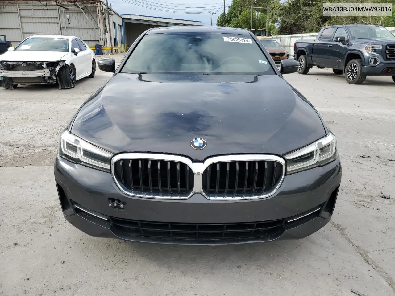 2021 BMW 530 Xi VIN: WBA13BJ04MWW97016 Lot: 70659924