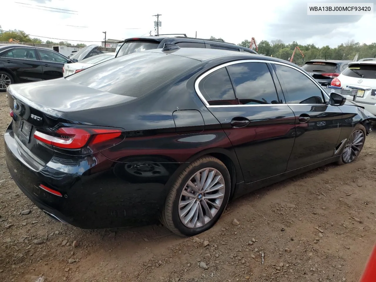 WBA13BJ00MCF93420 2021 BMW 530 Xi