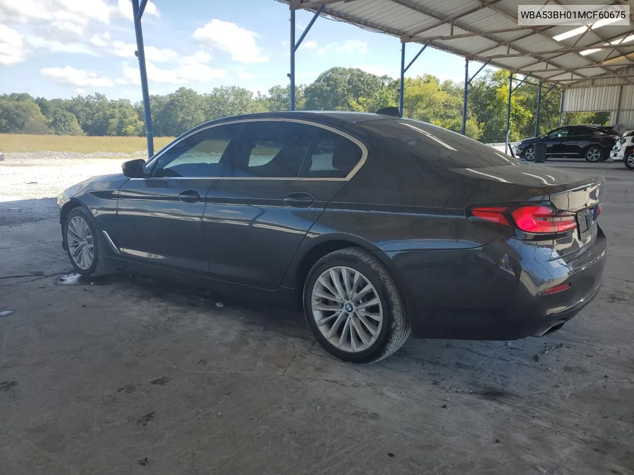 2021 BMW 530 I VIN: WBA53BH01MCF60675 Lot: 72357924