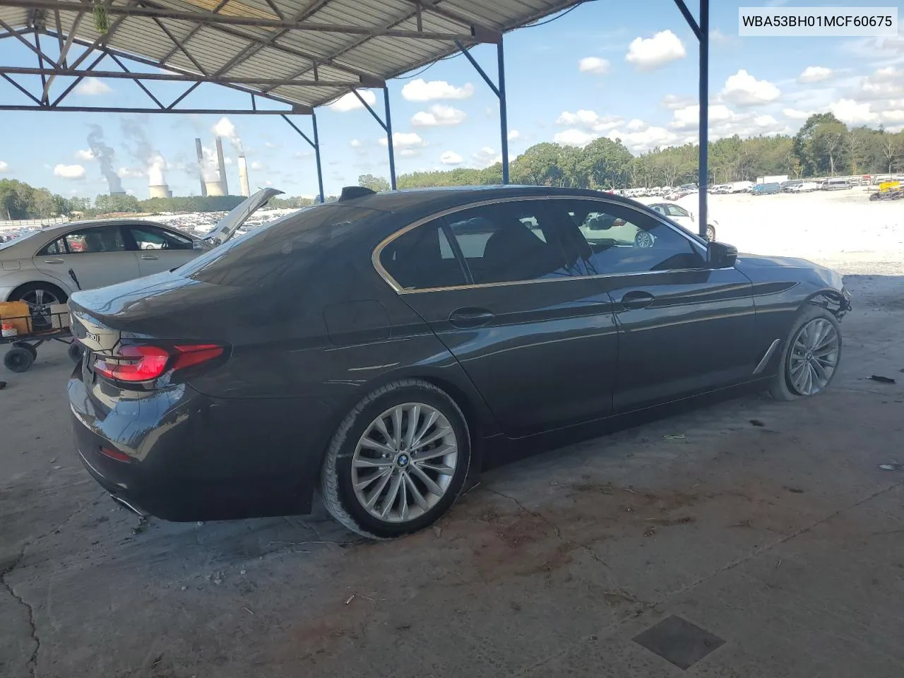 WBA53BH01MCF60675 2021 BMW 530 I