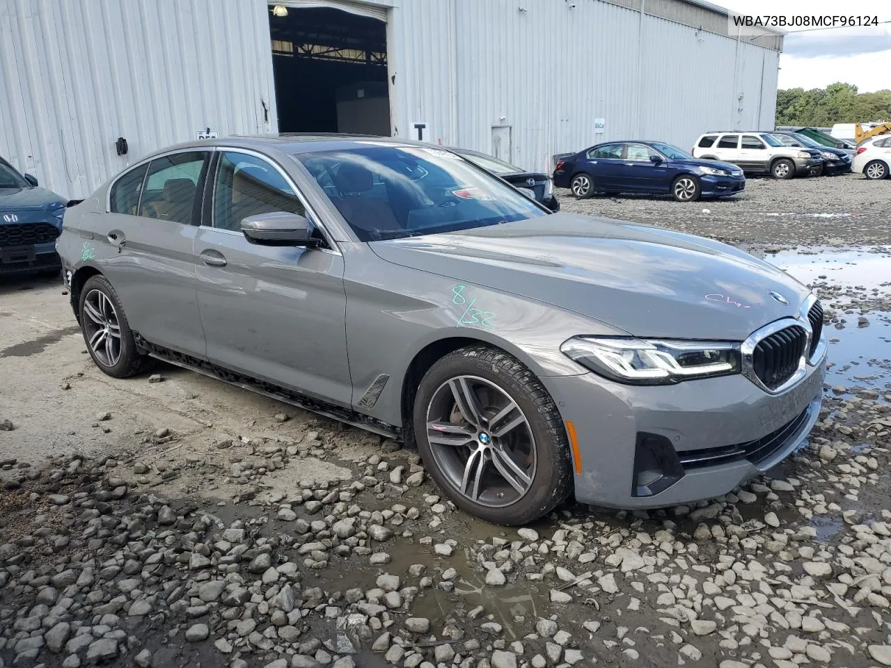 2021 BMW 540 Xi VIN: WBA73BJ08MCF96124 Lot: 73649134