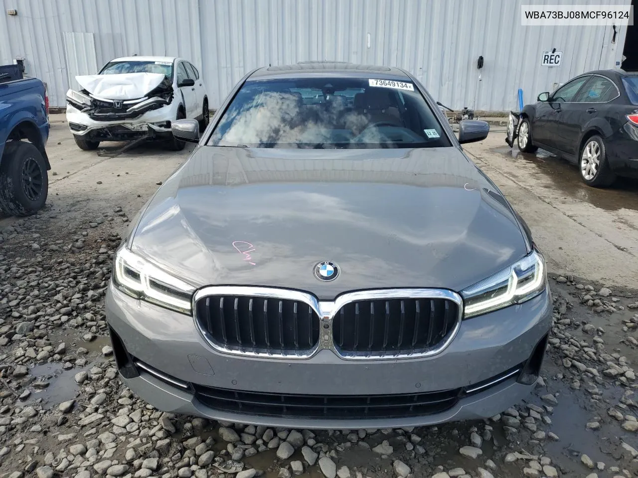 2021 BMW 540 Xi VIN: WBA73BJ08MCF96124 Lot: 73649134