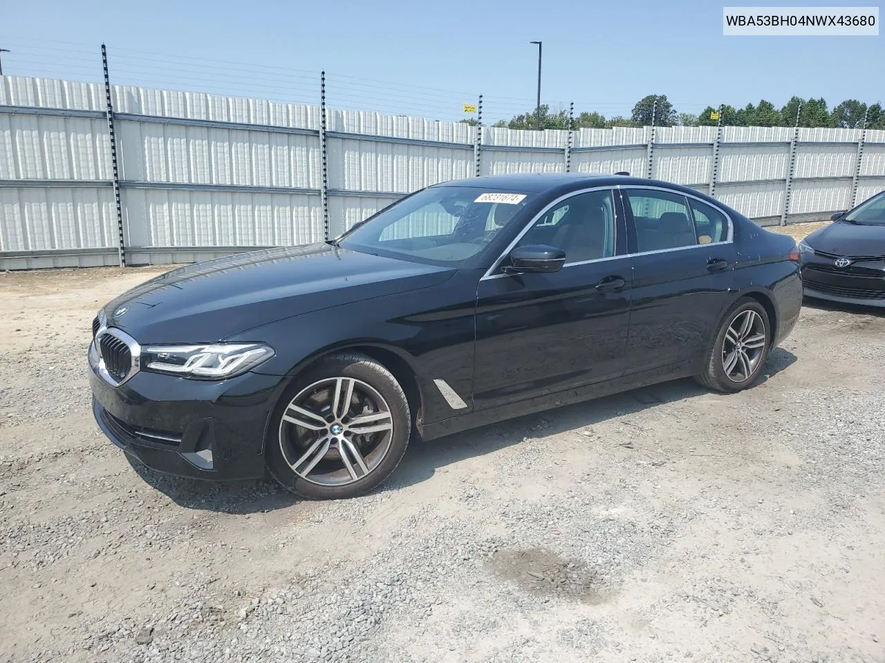 WBA53BH04NWX43680 2022 BMW 530 I