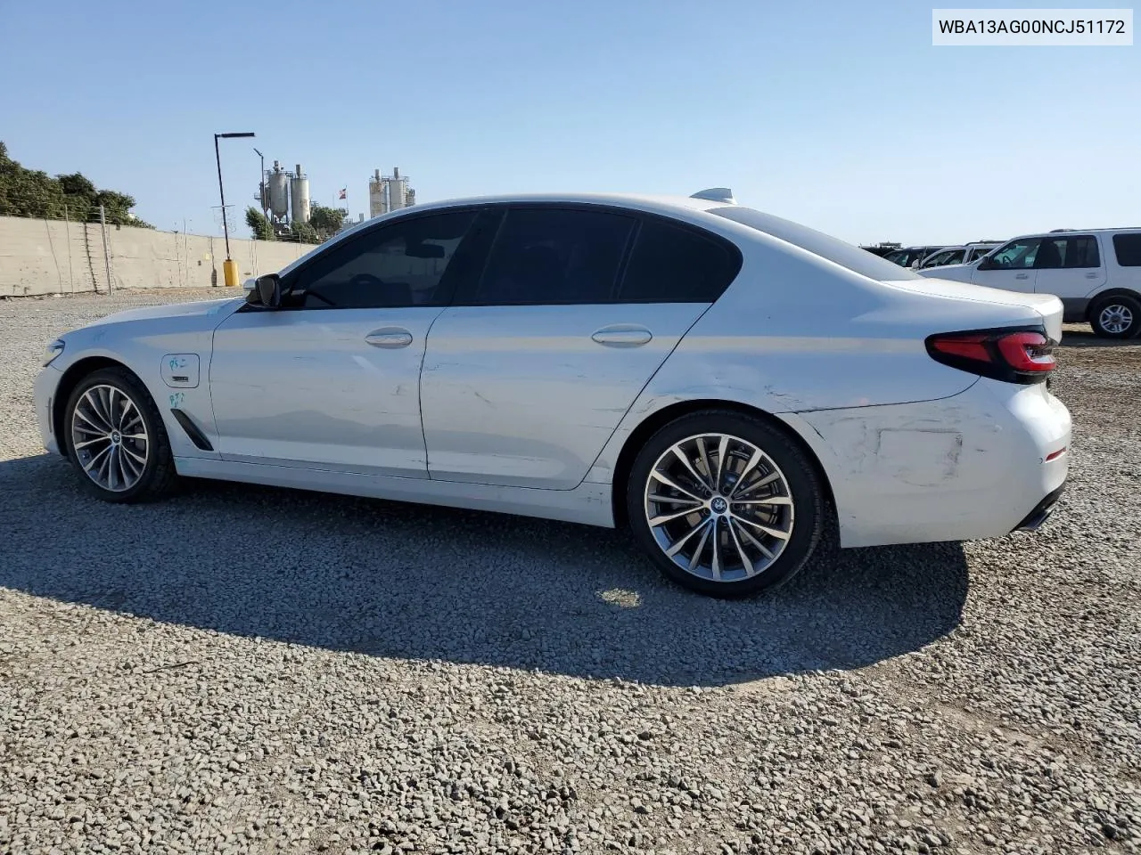 2022 BMW 530E VIN: WBA13AG00NCJ51172 Lot: 69983584