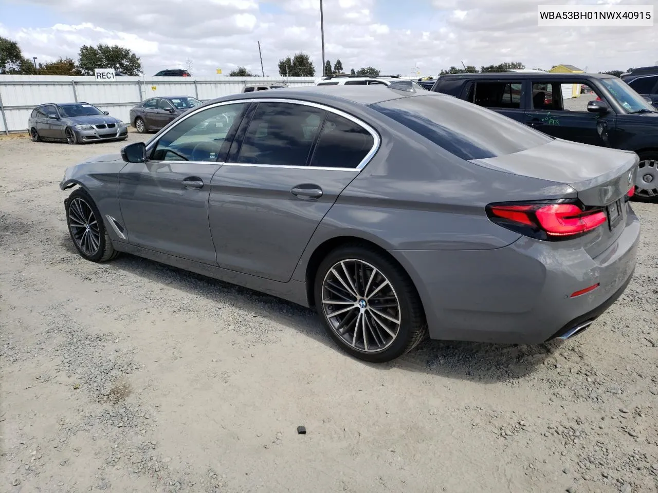 2022 BMW 530 I VIN: WBA53BH01NWX40915 Lot: 71659494