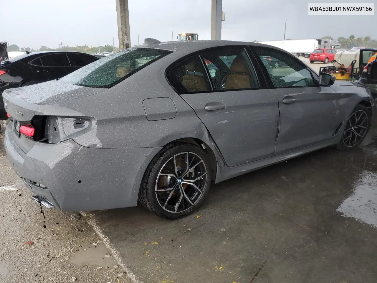 2022 BMW 540 I VIN: WBA53BJ01NWX59166 Lot: 73033124