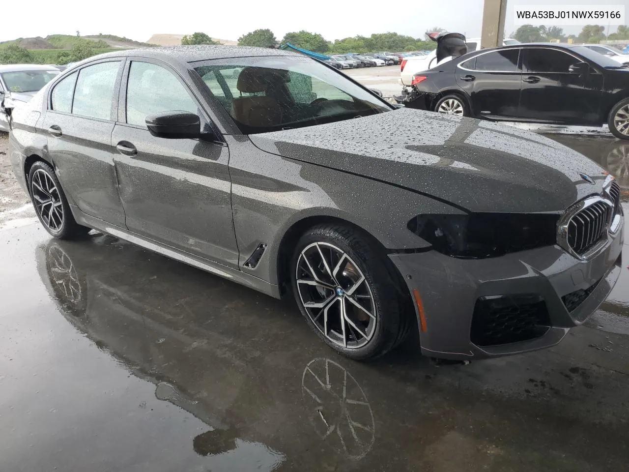 2022 BMW 540 I VIN: WBA53BJ01NWX59166 Lot: 73033124