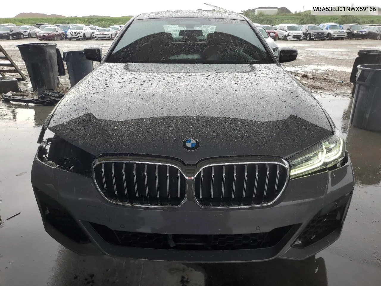 2022 BMW 540 I VIN: WBA53BJ01NWX59166 Lot: 73033124