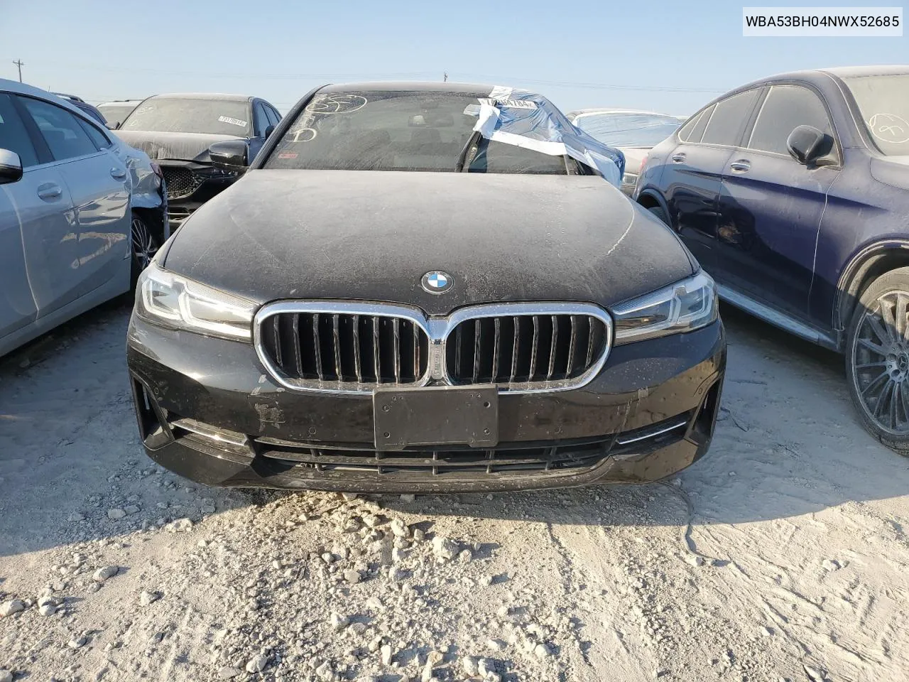 2022 BMW 530 I VIN: WBA53BH04NWX52685 Lot: 74294784