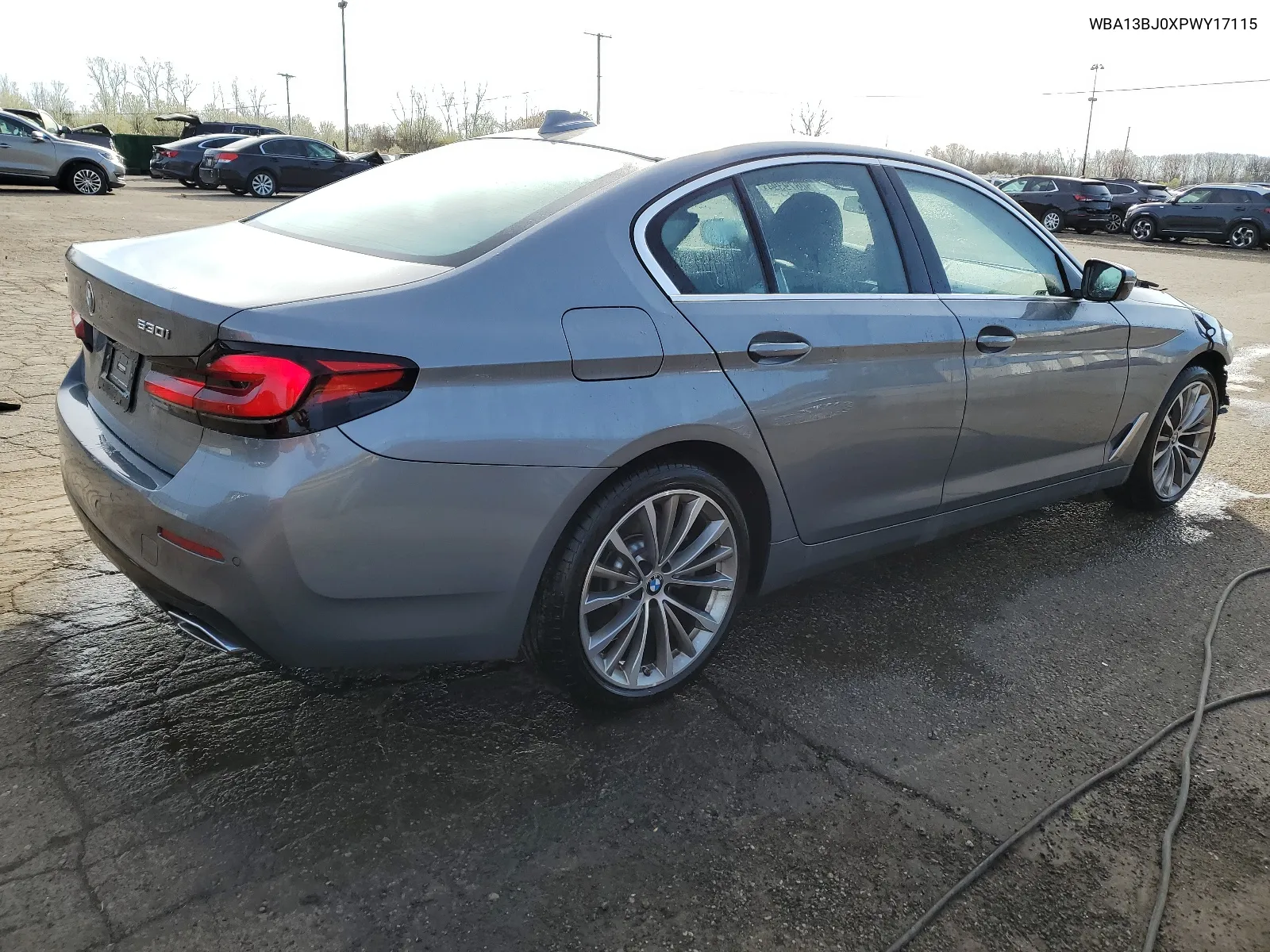 2023 BMW 530 Xi VIN: WBA13BJ0XPWY17115 Lot: 50879394