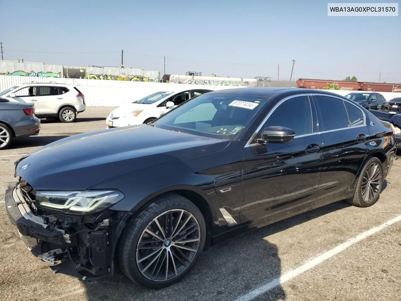 2023 BMW 530E VIN: WBA13AG0XPCL31570 Lot: 67077414