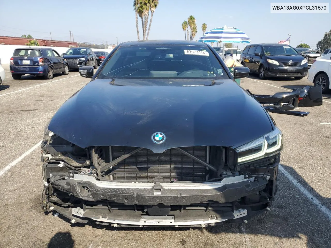 2023 BMW 530E VIN: WBA13AG0XPCL31570 Lot: 67077414