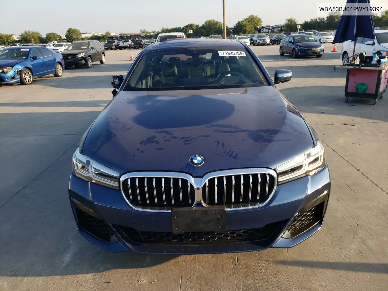 2023 BMW 540 I VIN: WBA53BJ04PWY19394 Lot: 71996364