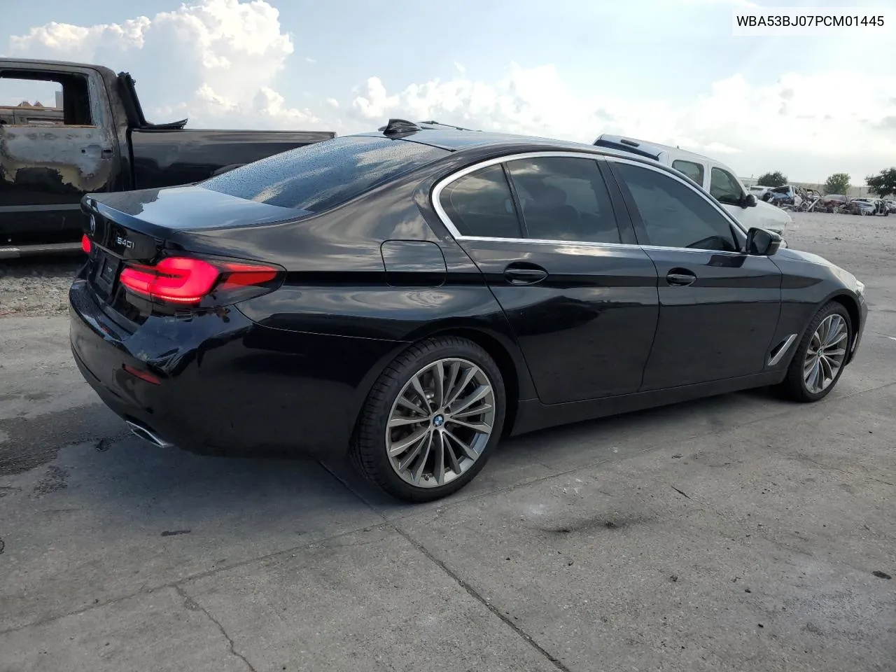 2023 BMW 540 I VIN: WBA53BJ07PCM01445 Lot: 72092384