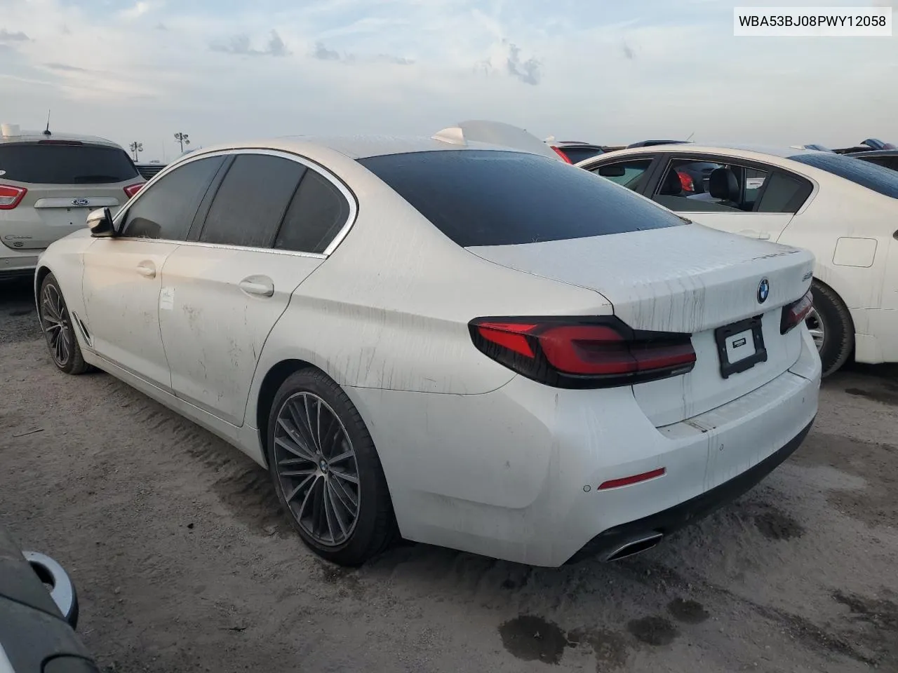 2023 BMW 540 I VIN: WBA53BJ08PWY12058 Lot: 74992134