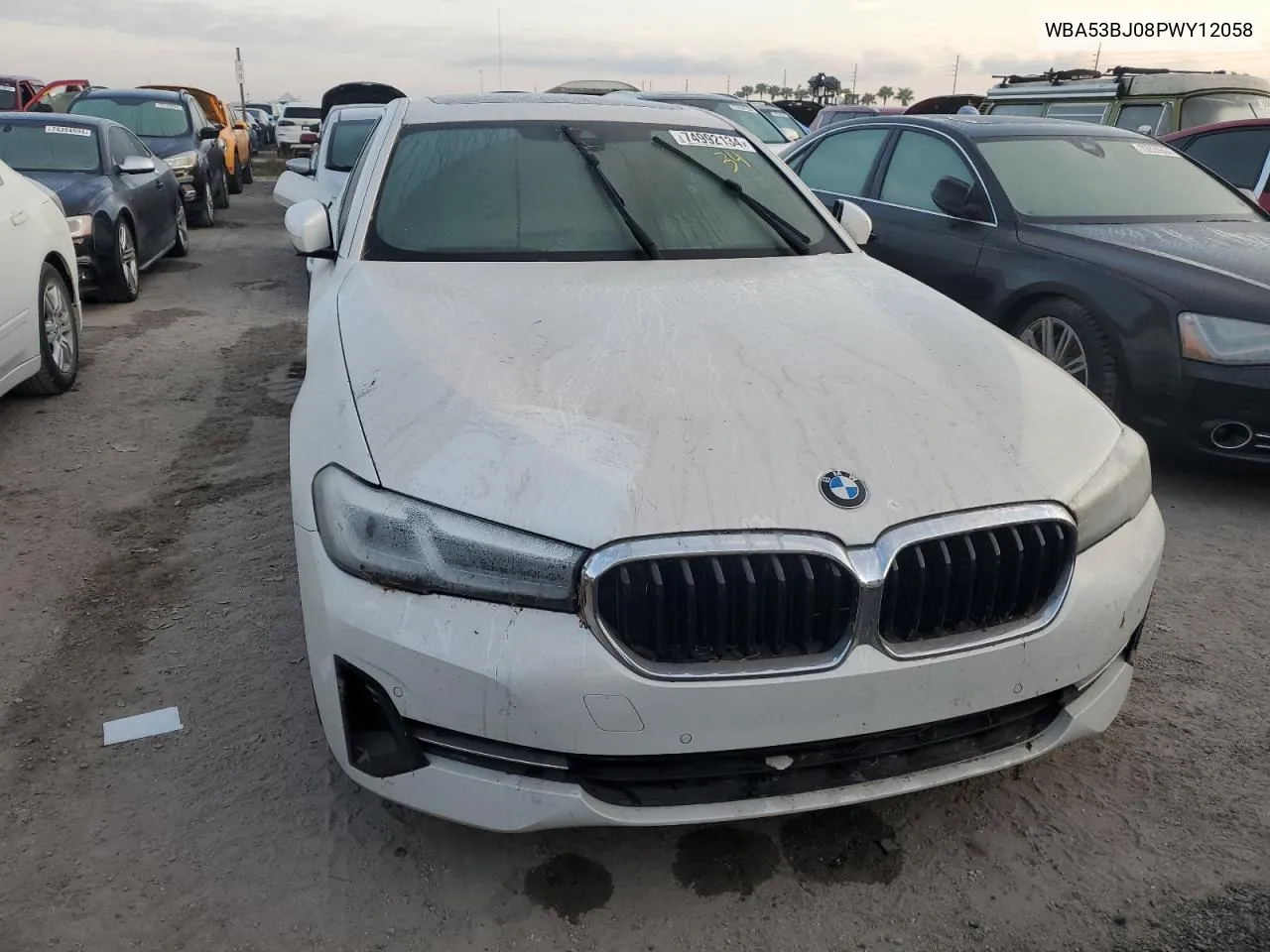 2023 BMW 540 I VIN: WBA53BJ08PWY12058 Lot: 74992134